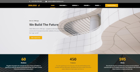 LMS Buildup Lego Construction Website Design