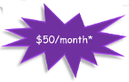 Basic Website Plan $50 per month